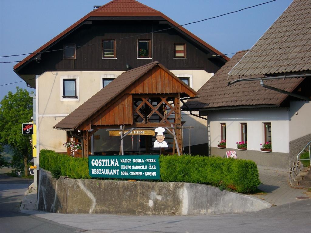 Gostilna Pension Blegos Poljane nad Skofjo Loko Exterior photo