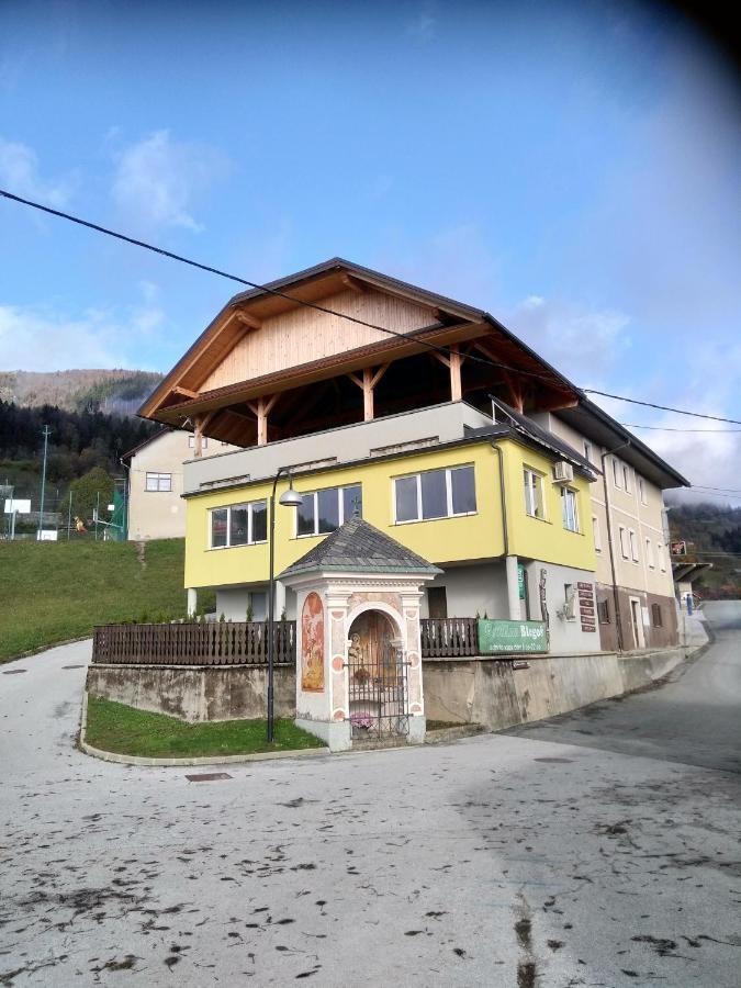Gostilna Pension Blegos Poljane nad Skofjo Loko Exterior photo